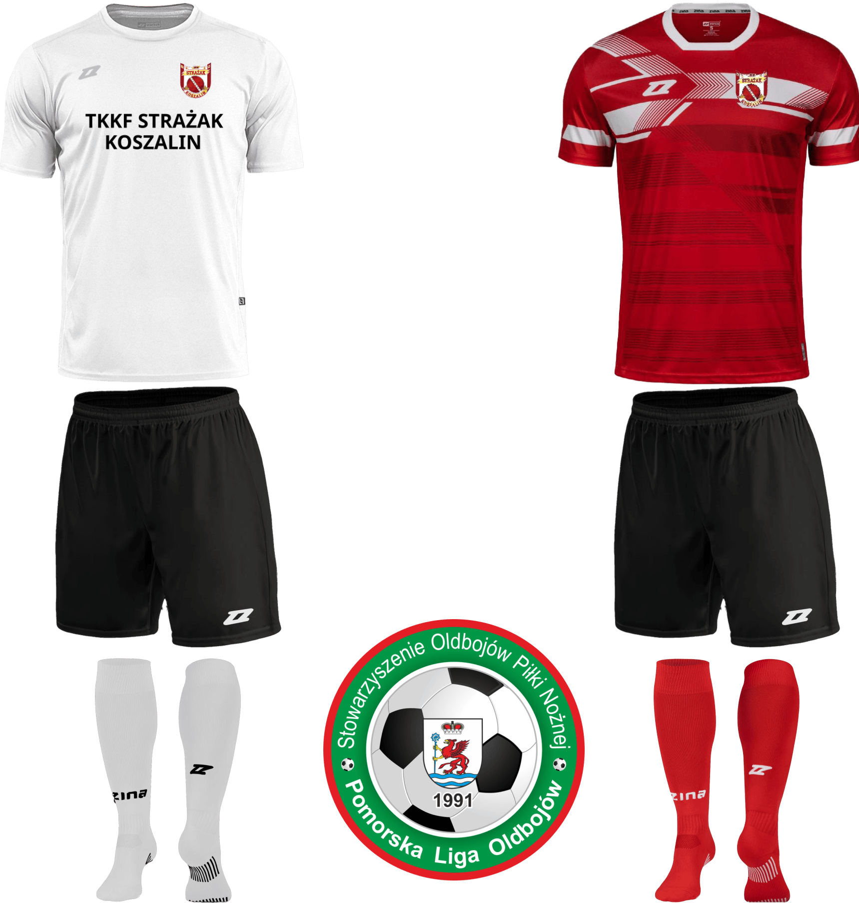 Proporczyk TKKF Strażak Koszalin